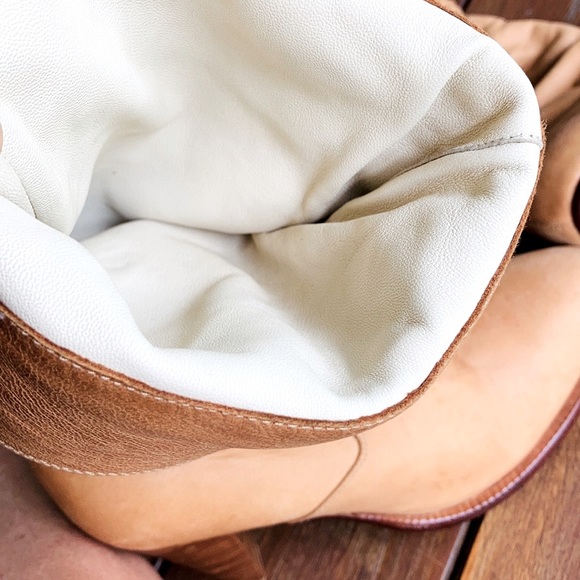 Quality genuine leather slouch knee-high Boots w turnover top▪️SIZE 41 - Picture 10 of 14